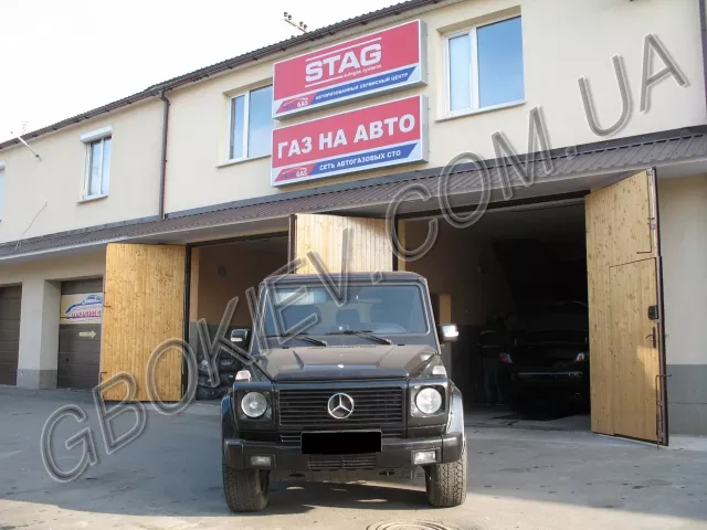 ГБО на MERCEDES-BENZ G500