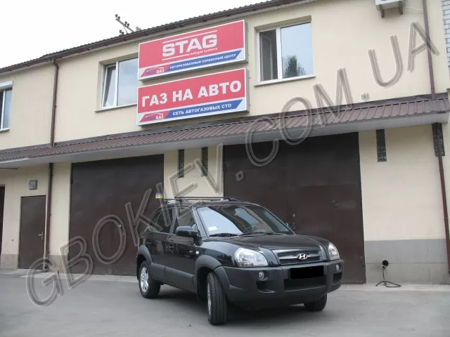 ГАЗ на HYUNDAI TUCSON 2.7