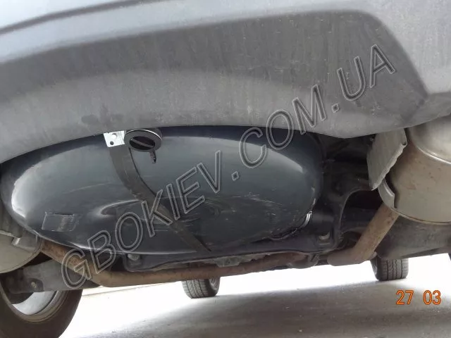 Газовый наружный баллон 72 литра, заправочное устройство на Acura mdx 3.7-Stag