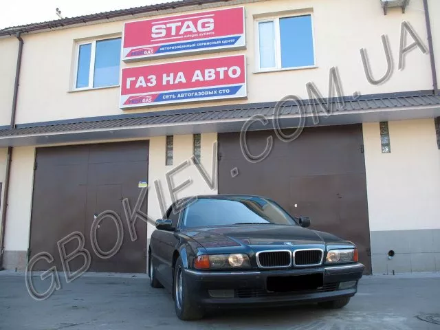 ГБО на BMW 750