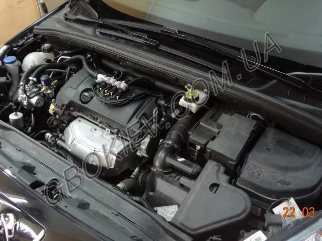 ГБО НА PEUGEOT 308 2011-BRC