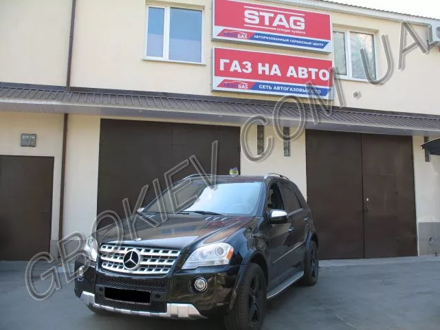 ГБО на MERCEDES BENZ ML 5.5