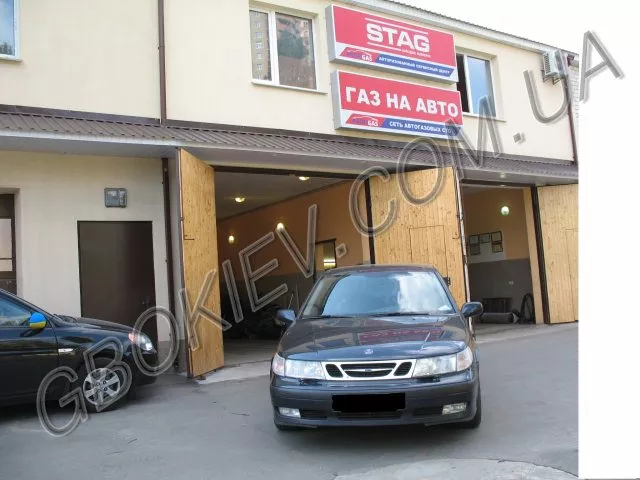 ГБО на SAAB 9-5 2.0turbo