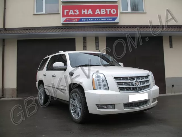 ГБО на CADILLAC ESCALADE V8-6.2 (2013)