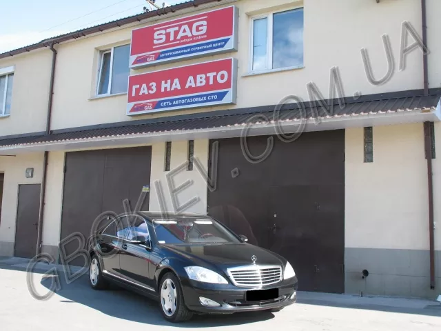 Установка газа на MERCEDES-BENZ S500 (W221)