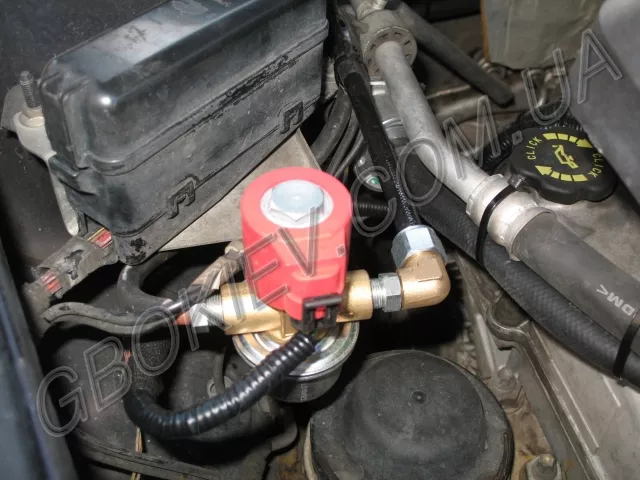 Газовый клапан с встроенным фильтром очистка газа