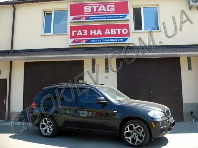 Установка гбо на Bmw X5 4.8 E70 Stag