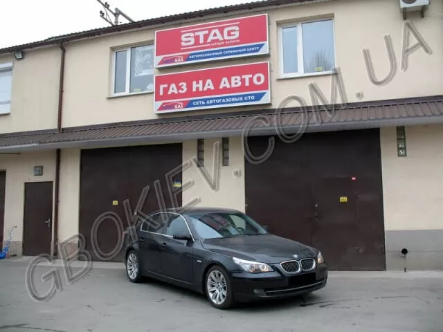 Установка газа на Bmw 550 E60