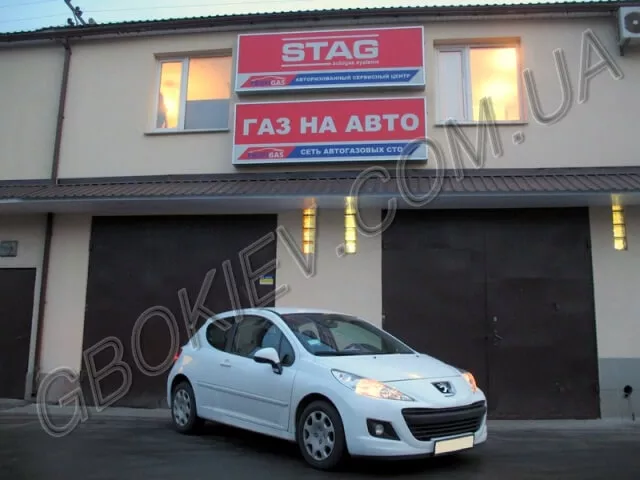 Газ на Peugeot 207 Stag