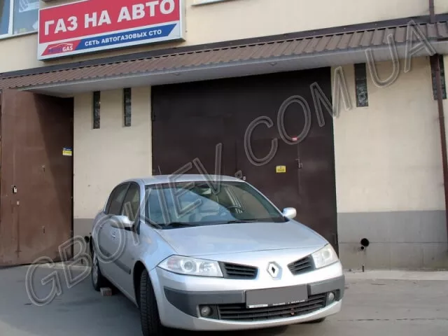 ГБО на Renault Megan