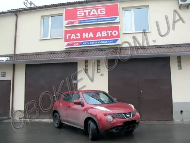 ГБО на Nissan Juke