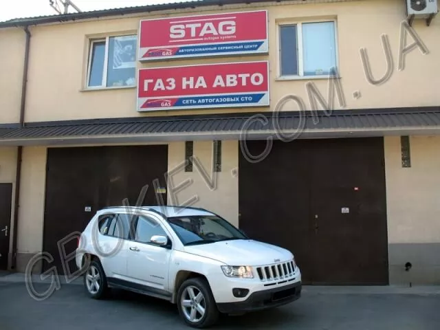 Газ на Jeep Compass 2