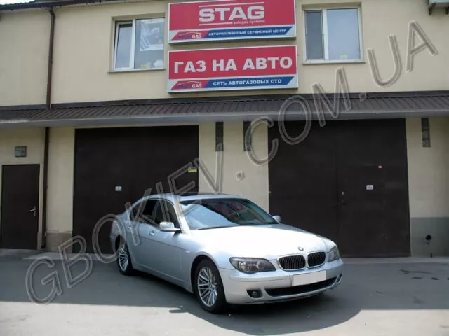 Установка газа на BMW 730 Stag