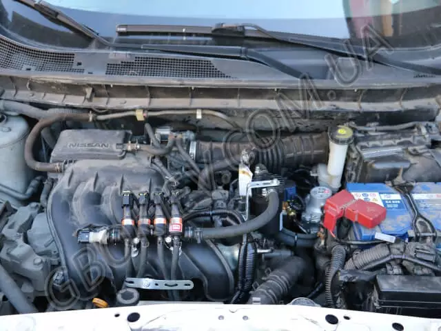 Газовое оборудование на Nissan Juke 1.6 BRC