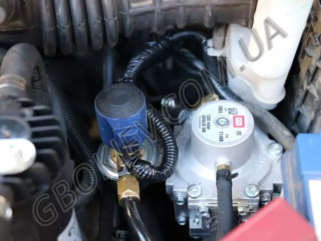 Газовый редуктор на Nissan Juke 1.6 BRC