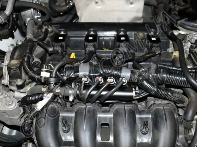 Газовые форсунки на Mazda CX5 2.0 Skyactiv